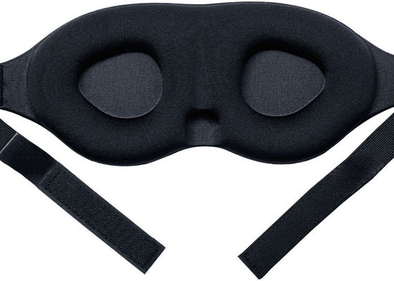 Schlafenaugen-Maske des 25*10cm Seiden-Satin-3D faltbarer Soem-Service