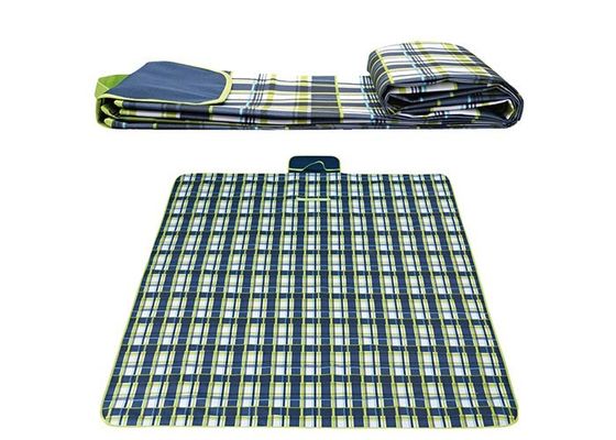 Qualität  Polyester Waterproof Picnic Mat Backing For Beach Polyetser Peva Material Fabrik