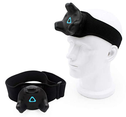 VR-Spielbügel werden für Taille und Hände benutzt. Sie sind elastisch und auf Kopf und Füßen bequem
