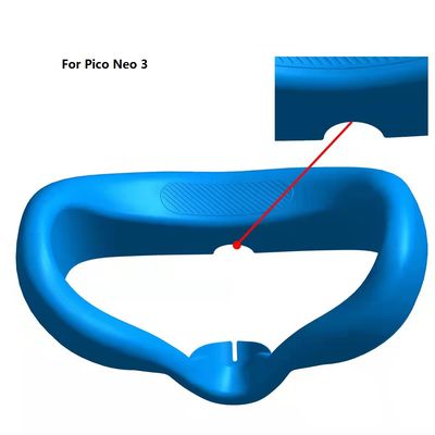 Bequeme hygienische Silikon-Schutz-Haut-Gesichtsabdeckungssilikon-Augenmasken-Gesichtsim gesichtabdeckung   für Neo3 VR Zusätze Pico
