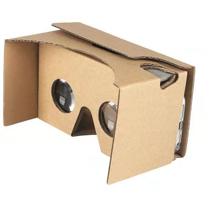 Gläser der virtuellen Realität VR des Fabrikpreis einfache gegründete Papp-Kopfhörer-3D für Google-Pappe-vr 2,0 Video u. Spiel