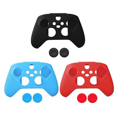 2021 Spiel-Zusätze neuer Silikon-schützender Großhandelskasten-Gleitschutzgriff-Abdeckungs-Shell Controller Skin For Xbox-Reihen-X S