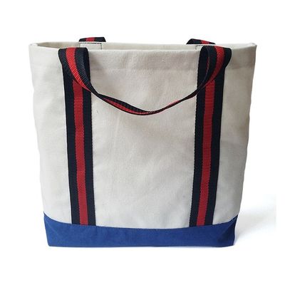 Hersteller-High Capacity Canvas-Umhängetasche-Frauen-Einkaufstasche-Baumwolleinkaufsstrand-Tasche