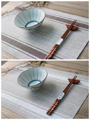 Wasserdichte Tabellen-Platzmatten der Küchentisch PVC-Platz-Matten-45*30cm