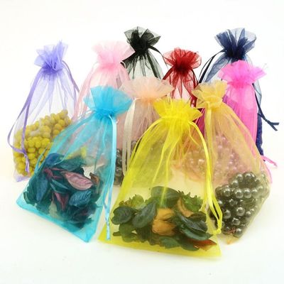 Geschenkorganza-Zugschnurtaschen-Geschenkbeutel Juweliertasche des Fabrikpreises schöne billige