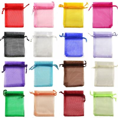Geschenkorganza-Zugschnurtaschen-Geschenkbeutel Juweliertasche des Fabrikpreises schöne billige