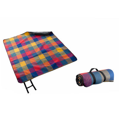 Faltbare wasserdichte kampierende Picknick-Decke mit Griff-Bügel