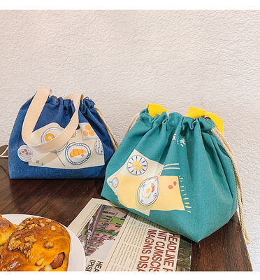 Zugschnur-Mittagessen-Taschen-tragbare Kinder Bentgo 600D Oxford isolierten Mittagessen-Tasche