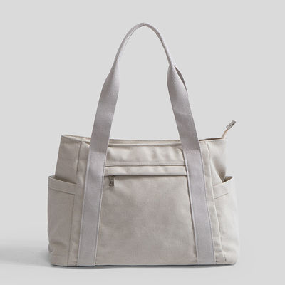 Mode-Frauen-Segeltuch-Einkaufstasche-Damen-zufällige Schulter-Handtaschen-wiederverwendbare große Kapazität umweltfreundlicher Tote Bag