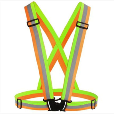 Großhandelshöhepunkt-reflektierende Bügel-Nachtlaufendes Reitenkleidungs-Westen-verstellbare Sicherheits-Westen-elastisches Band