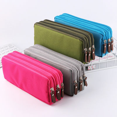 Große Kapazitäts-Bleistift-Kasten-Schul-Pen Case Supplies Pencil Storage-Taschen-Studenten zeichnen Kästen großen Pen Box Pouch Stationery an