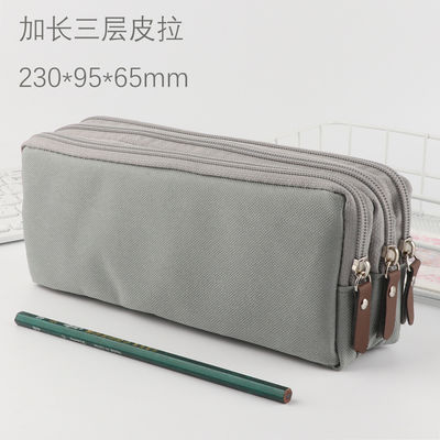 Große Kapazitäts-Bleistift-Kasten-Schul-Pen Case Supplies Pencil Storage-Taschen-Studenten zeichnen Kästen großen Pen Box Pouch Stationery an