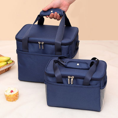 Das multi Größen-Kampieren isolierte Tote Lunch Bag Box With-Schultergurt-wasserdichten Oxford-Stoff