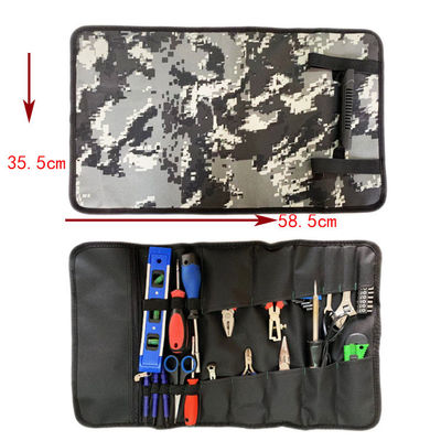 Multifunktions-Oxford-Stoff-Schlüssel rollen oben Beutel-Halter-Taschen-Werkzeugtasche
