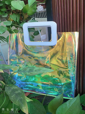 Magische Farbe-PVC-Taschengeschenkeinkaufstaschen