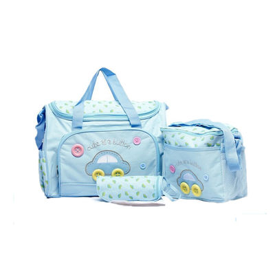 gesetzte Wickeltasche-multi Funktions-Mutterschaftsmutter-Kinderwagen-Taschen der Mama-4pcs eins