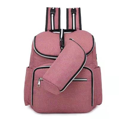 Säuglingswindel-Rucksack-Mami Mummy Bag Withs USB des baby-2 In1 Ladegerät