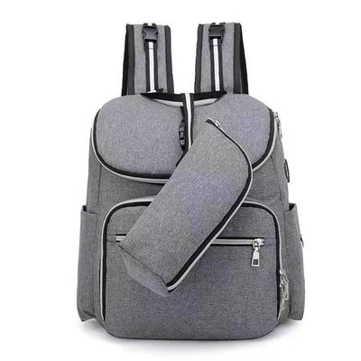 Säuglingswindel-Rucksack-Mami Mummy Bag Withs USB des baby-2 In1 Ladegerät