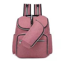 Säuglingswindel-Rucksack-Mami Mummy Bag Withs USB des baby-2 In1 Ladegerät