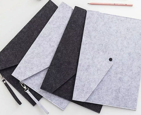 Einfache Notebook-Taschen-Tablet-PC-Rechtssache 5 Millimeter geglaubte Damen-Computer-Taschen-Mode-Filz-Laptop-Tasche empfangen