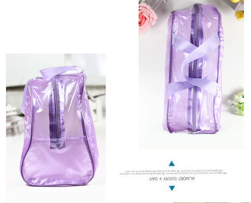 Soem-faltbare PVC-Kosmetik und Kulturtasche-tragbare Kosmetiktasche mit Reißverschluss