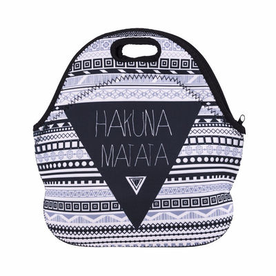 Kundenspezifische Neopren-Schulmahlzeit-Tasche für das Halten der Nahrung warm