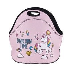 Kundenspezifische Neopren-Schulmahlzeit-Tasche für das Halten der Nahrung warm