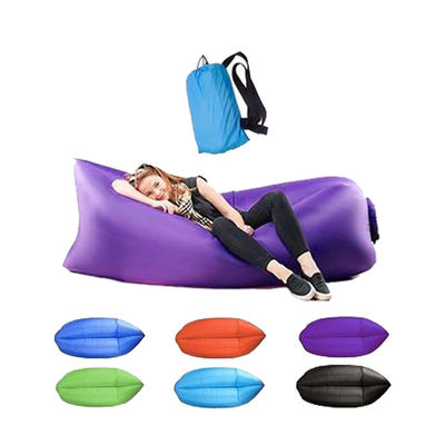 Heiße Verkaufs-Schlafsack-wasserdichte aufblasbare Tasche fauler Sofa Camping Sleeping sackt schnell faltenden Luft-Bett-den erwachsenen Strand-Klubsessel ein