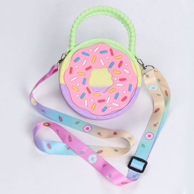 Kinderdekompression Toy Bags Silicone Girl Boy Unicorn Pop Press Schoolbag