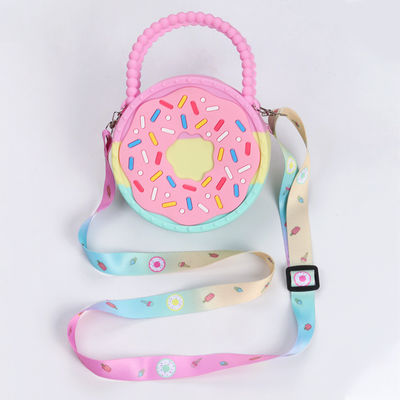 Kinderdekompression Toy Bags Silicone Girl Boy Unicorn Pop Press Schoolbag
