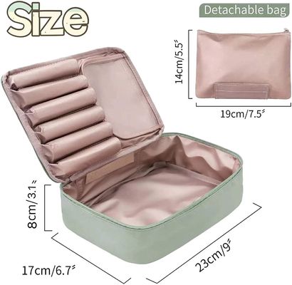 Taschen-Lagerkapazitätskosmetiktasche der heißen Verkaufstaschen comsmetic mit Griff für Damenfrauen