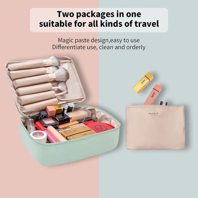 Taschen-Lagerkapazitätskosmetiktasche der heißen Verkaufstaschen comsmetic mit Griff für Damenfrauen