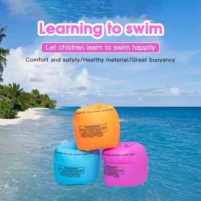 Floss-Luft-Ärmel Kinderschwimmen-Arm-Ring Foldable PVCs kreisen aufblasbare ein