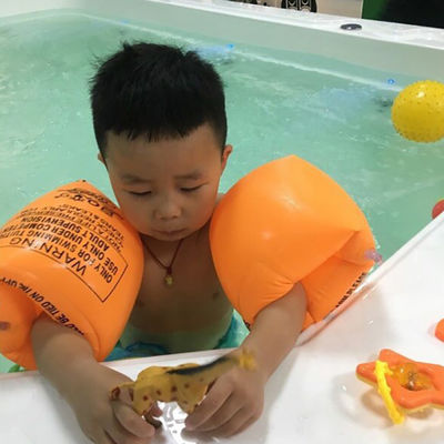 Floss-Luft-Ärmel Kinderschwimmen-Arm-Ring Foldable PVCs kreisen aufblasbare ein