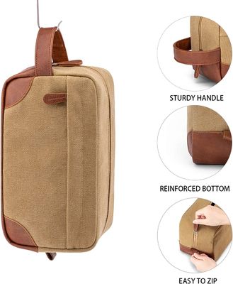 Tolietry-Reisetasche der hohen Qualität für Männer und Frauen mit Griff