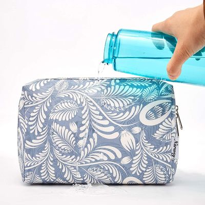 Kundengebundener Soild-Muster-Kosmetiktasche-Organisator Waterproof
