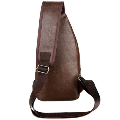 Aufladungskasten-Tasche USBs mit dem Kopfhörer-Loch-Herreneinzel-Bügel-Antidiebstahl verstellbar
