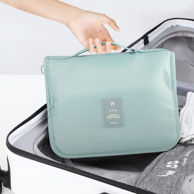 Frauen, die Kulturtasche-Wasser-beständigen kosmetischen Make-upreise-Organisator Sturdy hängen