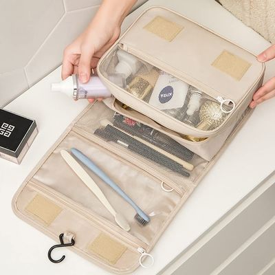 Große Oxford-Frauen reisen Kosmetiktasche-Organisator Dopp Kit Hanging