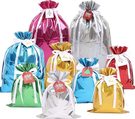 Kundenspezifisches Drucken Weihnachtssüßigkeits-Kunststoffgehäuse-Tasche Lightwieight