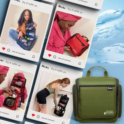 Große hängende Reise-Kulturtasche für Männer und Frauen imprägniern Tasche mit Haken für Toilettenartikel-Make-upkosmetik