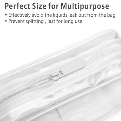 Genehmigte Kulturtasche-Quart-Größen-Tasche, Reise-Make-upkosmetiktasche