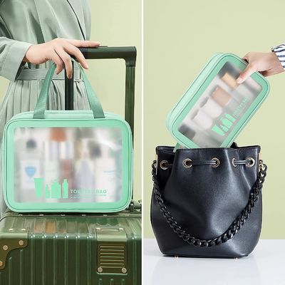Kulturtasche für Frauen-Männer, wasserdichter Make-upkosmetiktasche-Reise-Organisator für Zusätze