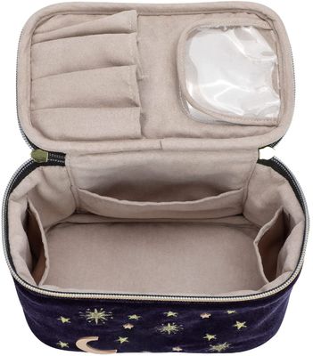 Bequeme Kosmetiktasche Shock Protection der dauerhaften und vorzüglichen handlichen Kosmetiktasche-Marine-blauer Himmel-Gans-unten