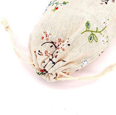 Baumwollzugschnur-Taschen-Schmuck-Beutel-Hochzeit bevorzugt Tasche für Weihnachtsfest