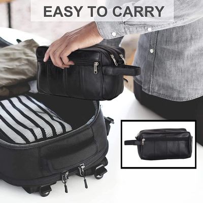 Lagerkapazität dauerhafte Kulturtasche, die Dopp-Ausrüstung für Männer hängt, wässern beständige Rasiertasche für Reise
