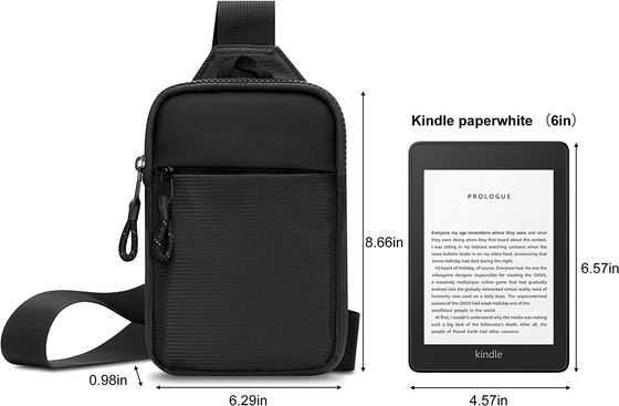 Kasten-Taschen-Umhängetasche-Bote Bag For Travel Körper der Mann-Frauen kleiner quer-