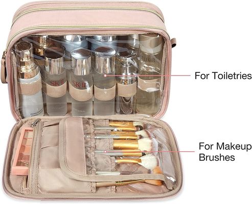Große Kapazitäts-Reise-Kulturtasche-Make-upkosmetischer Organisator Bag Water Resistant