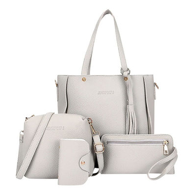 stellte quer- Leichensack Frauen 4Pcs/Set PUs lederne Umhängetaschen ein, die Damen schürzen