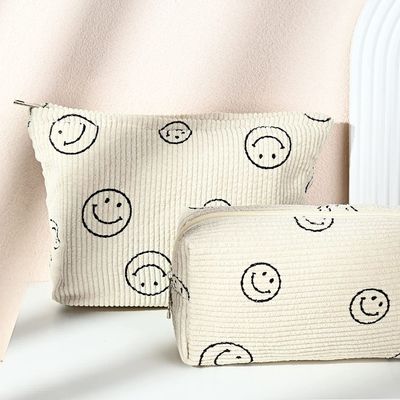 Stoßsichere Kosmetiktasche-großer Qualitäts-Kosmetiktasche-Kapazitäts-Segeltuch-Reise-Kulturtasche-Organisator Cute Makeup Bag